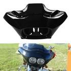 Black Inner   Outer Fairing 5 75  Headlight Fit For Harley Road Glide Fltr 98-13