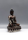 Silver Copper Medicine Buddha Statue 6 h