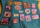 1980s Girl Scout Vest With Patches  Girl Scout Pin girl Scout Collectible Tin