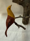 Walter   June Gottshall Folk Art Carved Birds Wall Hanger  Pennsylvania  2007  