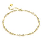14k Gold Anklets For Women - Elegant Ankle Bracelets  Stylish Foot Jewelry