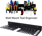 Screwdriver Plier Organizer Wall Mount storage Rack   Holder For Utility Tool