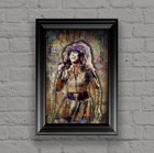 Tina Turner 8x10in Poster  Tina Turner Tribute  Artwork  Tina Pop Free Shipping