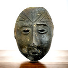 Capuli 3  Death Mask Pre Columbian Art Pottery Funeral Indigenous Narino Culture