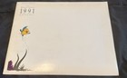 1991 Disney Channel Wall Calendar The Little Mermaid