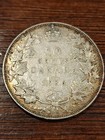 1936 Canada 50 Cents Silver Coin - Low Mintage 38 550