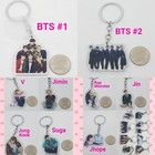 Kpop Bts Bangtan Boys Keychain Key Ring Bag Clip V Jimin Jungkook Suga Jin Rm Jh