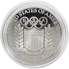 Xxv Olympiad Commemorative Dollar 1992 S Choice Proof Silver  1 Coin