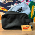 Raw X Ryot Dopp Kit Lockable Waterproof Odor Resistant Travel Bag Black New