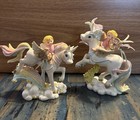 Unicorn Rainbow Dreams Hamilton  The Magical Dream Catcher Figurine Set Of 2