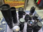 Camera Lens Lot From Estate Vintage Film  