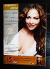 Beyonce Jennifer Lopez Vintage 2004 Thailand Calendar Card Mega Rare   