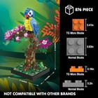 Lego Icons Orchid Artificial Plant  Building Set With Flowers  Home D  cor Gift  