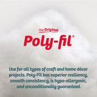 Poly-fil Polyester Fiberfill Stuffing  20lb Box  Bulk  By Fairfield