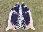 Tricolor Genuine Cowhide Rug Leather Natural Hairon Cow Hide Carpet Skin Sz21 12