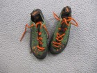 La Sportiva Tarantulace Youth Rock Climbing Shoes Us 5 Leather Lace Up Green