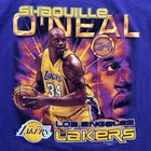 Vintage Shaq Shirt Lakers Coin Tee Rare Csa Shaquille O   neal 90s Y2k Men   s L