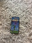 Handcrafted Purple Iris Polymer Clay Mosiac Pin