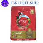Purina   One   Adult Dog Dry Food - Lamb   Rice  High-protein - New Us -fast Ship