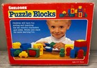 New Vtg 1995 Shelcore Chunky Puzzle Blocks Baby Kids Toy Sealed Sort   Stacking