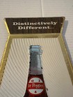 1960 s Dr Pepper Pressed Cardboard Foil Of Dr Pepper Bottle