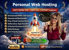 Personal Web Hosting         unlimited   Ssl   Emails   Secure Cpanel    15 99 year 