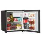 Big Deal  Galanz 1 7 Cu Ft Single Door Mini Fridge Gl17bk Black New