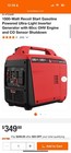 A-ipower Gxs1500i 1500-watt Recoil Start Gasoline Powered Inverter  Generator