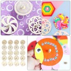 60 Pcs Unfinished Wooden Spinning Tops For Kids - Diy Paintable Gyroscopes Wi   
