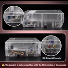 New Transparent Replacement Shell For Nintendo Nes