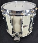 Yamaha Ms8014 Hl-2022 Sfz Series 14  White Percussion Marching Band Snare Drum
