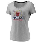 Women s Washington Nationals 2019 World Series Champions Locker Room Dye Shirt M