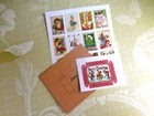 Christmas Greeting Cards Kit   Dollhouse Miniatures