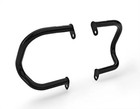 Black Compact Engine Guard For Royal Enfield Bear 650   Interceptor 650   Gt 650