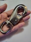 Steel Swivel Eye Bull Snap 5 1 8  Malleable Steel 700 Swl Heavy Duty 1  Eye