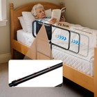 Adjust Bed Rails For Elderly Adults Seniors Rail Assist Safety W storage Pocket