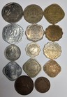 India Lot 14 Different Indian Type Coins 1939-1991 Old Coin Collection         