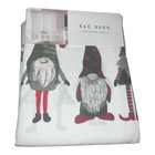 Rae Dunn Cloth Gnome Be Merry Shower Curtain