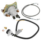 Rear Brake Caliper  master Cylinder  hose Line For Polaris Sportsman 400 450 500