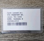 Vintage Blockbuster Video Store Membership Card Laminated