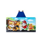 Paw Patrol Paws Rule Kids  Hooded Bath Towel