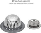 Lekeye Drain Hair Catcher bathtub Drain Cover drain Protector For Pop-up   Regul