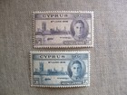 Cyprus  Scott  156-157  Mh