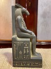 Unique Egyptian Antiques Of Authentic Pharaonic Statue For Egyptian God Seth Bc