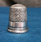 Antique Ketcham And Mcdougall Sterling Silver Thimble Size 10
