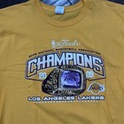 Vintage Lakers Nba Champions 2009 Finals Ring T Shirt Mens Xl Kobe Bryant Gasol