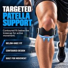 2pc Stryde Precision Knee Strap Patellar Tendon Sports Knee Support