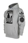 Adidas Men s Original Trefoil Street Graphic Front Pocket Active Pullover Hoodie