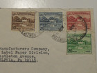 Worldwild   Pakistan Karachi 1965 4 Shalimar Stamps Cover Used To Pa Usa