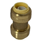 1 Piece 1 2  Push Fit Coupling Fittings - Lead Free Brass